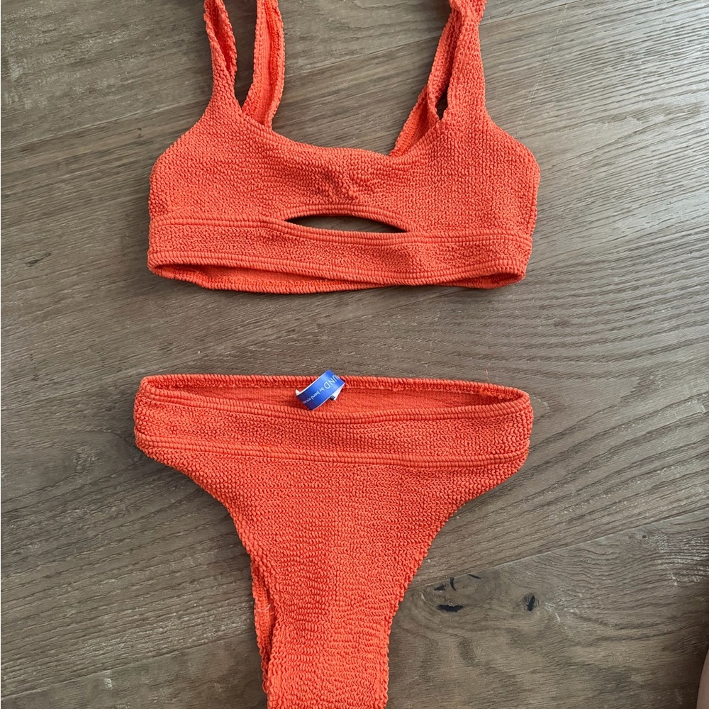 bond-eye Orange Bikini Set